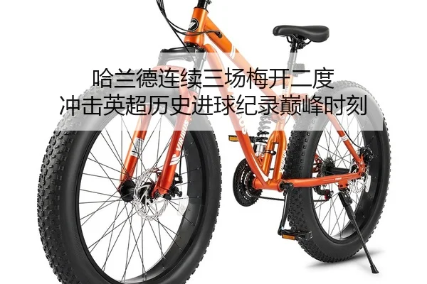 哈兰德连续三场梅开二度 冲击英超历史进球纪录巅峰时刻